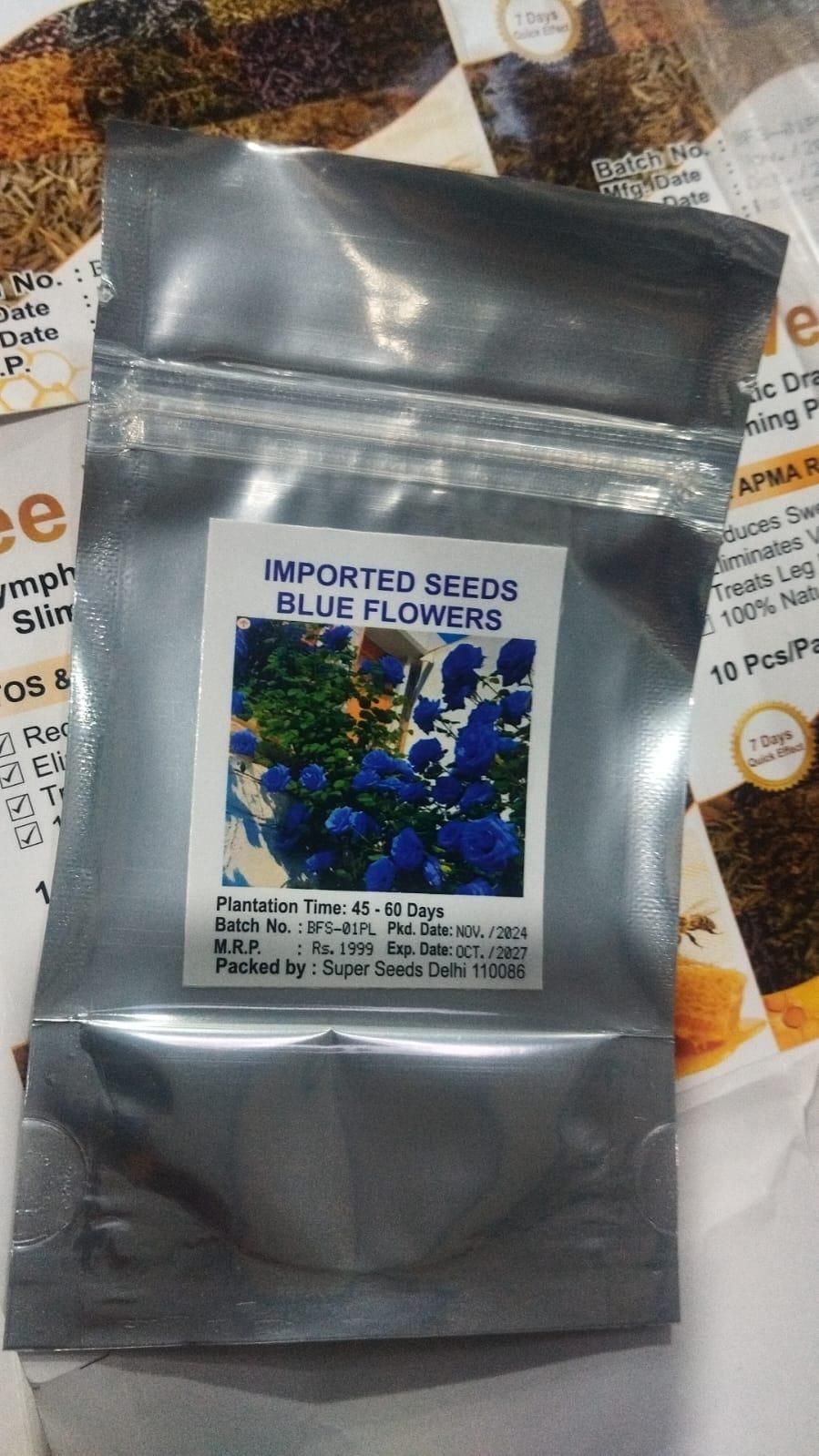 Imported Blue Climbing Rose Seeds